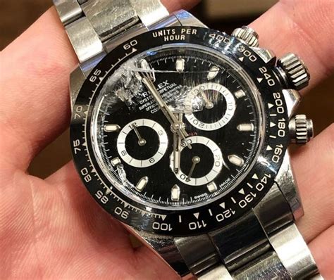 broken rolex daytona